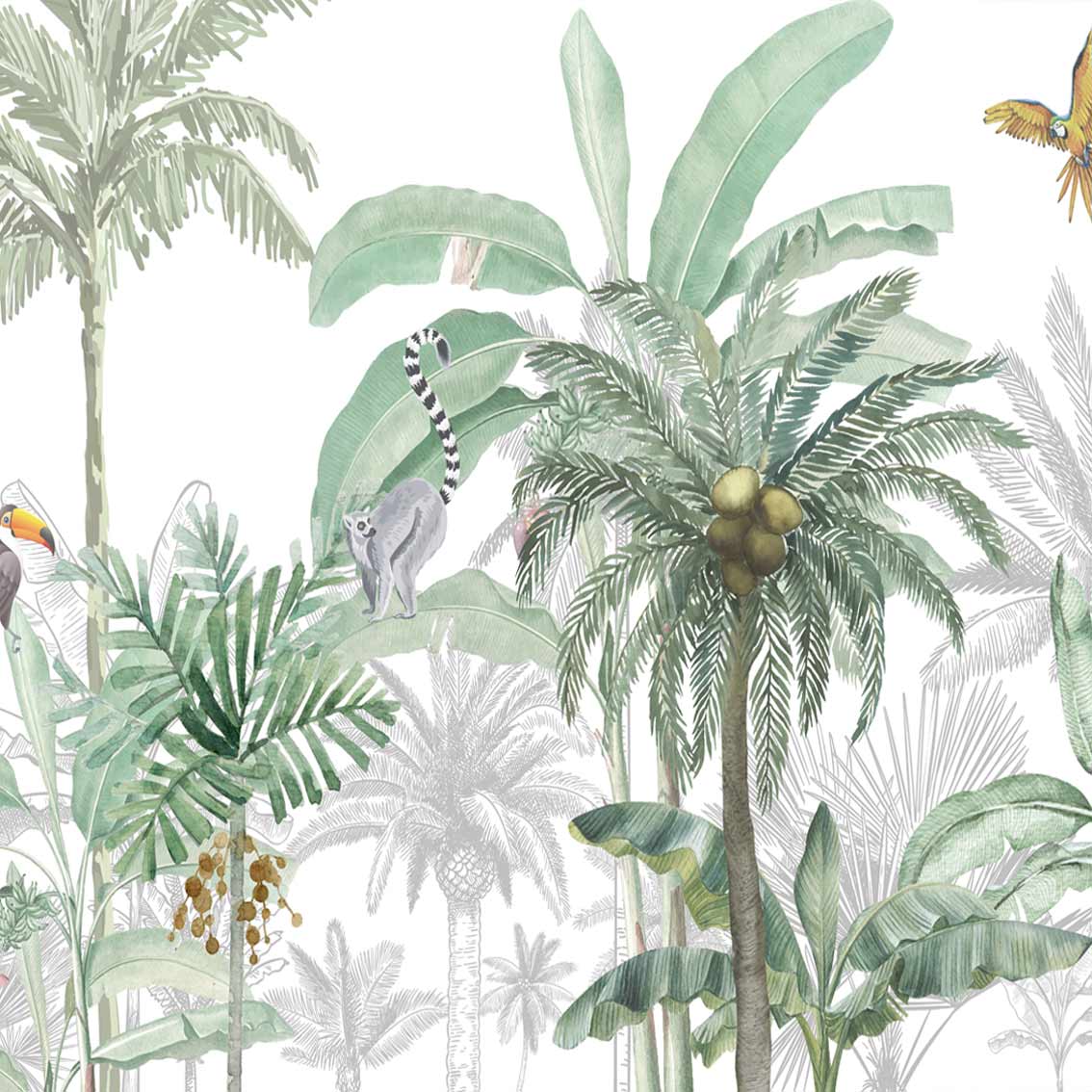 MOXU | טפט ג’ונגל אקזוטי