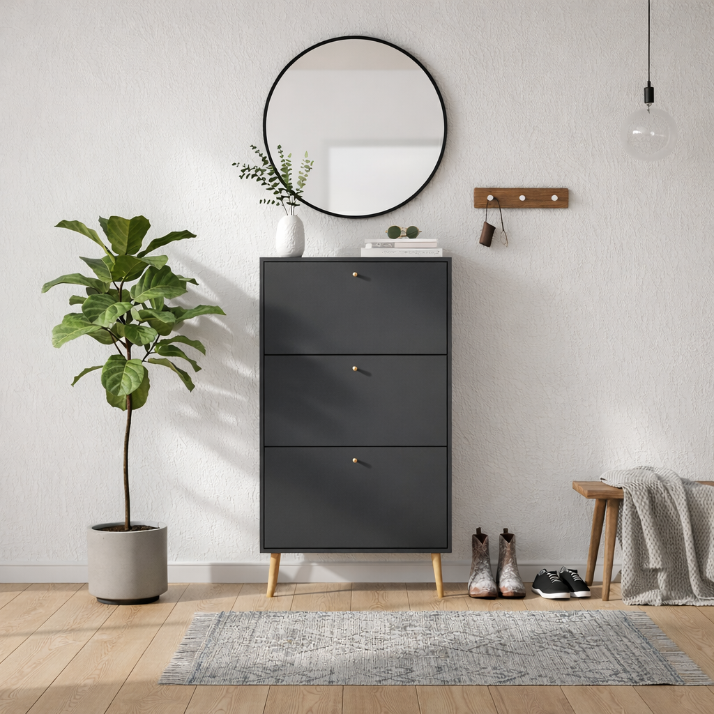 COREN | ארון נעליים, עם 3 מדפים כפולים - KUALA