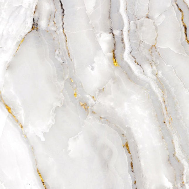 PEXUN | טפט שיש לבן עם נגיעות זהב