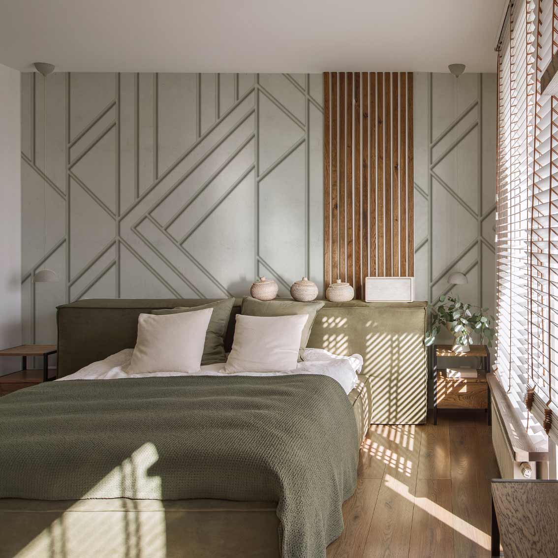 SINAM | טפט בטון גיאומטרי מודרני