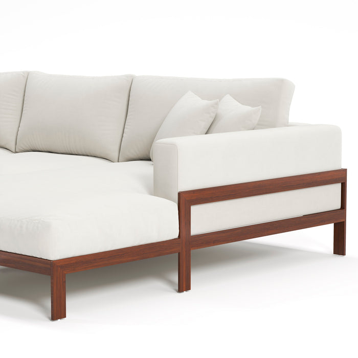KEILA | ספת שזלונג מודרנית לסלון עם מסגרת עץ מלא