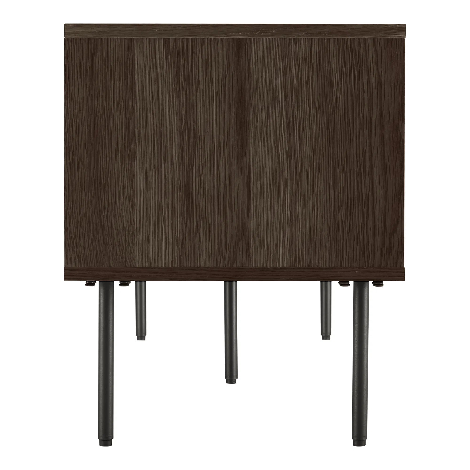 MINOR | מזנון נורדי מעץ, עם 2 דלתות ומדפים - KUALA