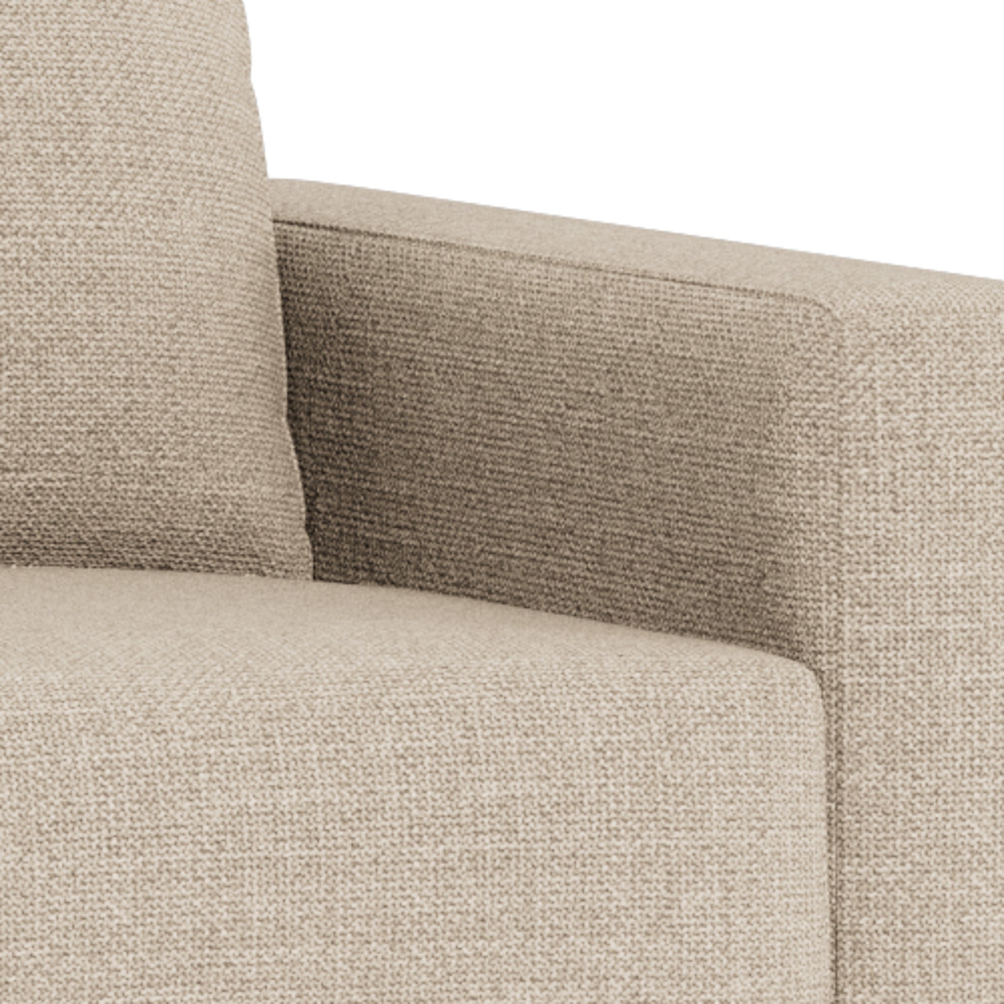 BASE | כורסא נפתחת למיטה מרופדת בבד אריג