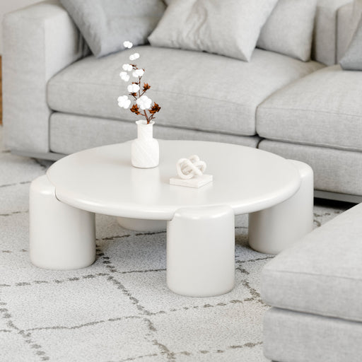 מעבר לעמוד מוצר GENGEK | שולחן סלון עגול ובעיצוב סקנדינבי