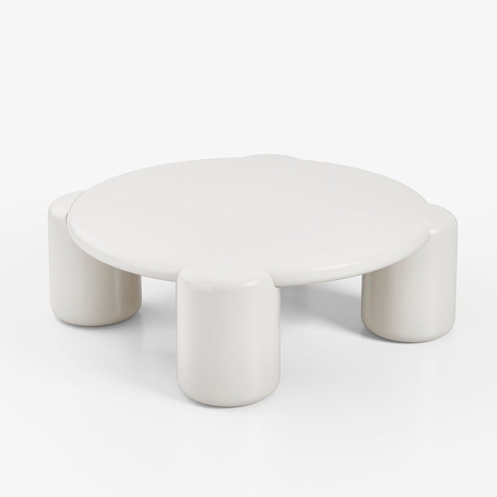GENGEK | שולחן סלון עגול ובעיצוב סקנדינבי