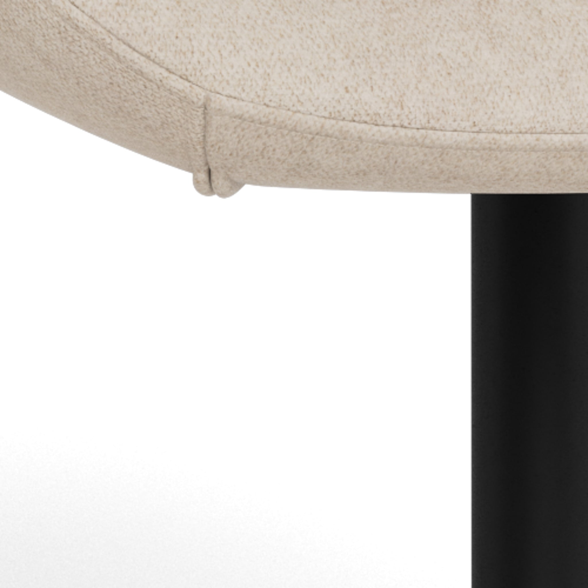 AMBERO | כיסא מסתובב מרופד בבד אריג