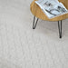 תמונה מזווית מספר 2 של המוצר MICHIGAN | שטיח צמר קלוע בגוון אפור