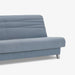 תמונה מזווית מספר 2 של המוצר IGGY | ספת אירוח דו מושבית מודרנית בגוון אפור כחול