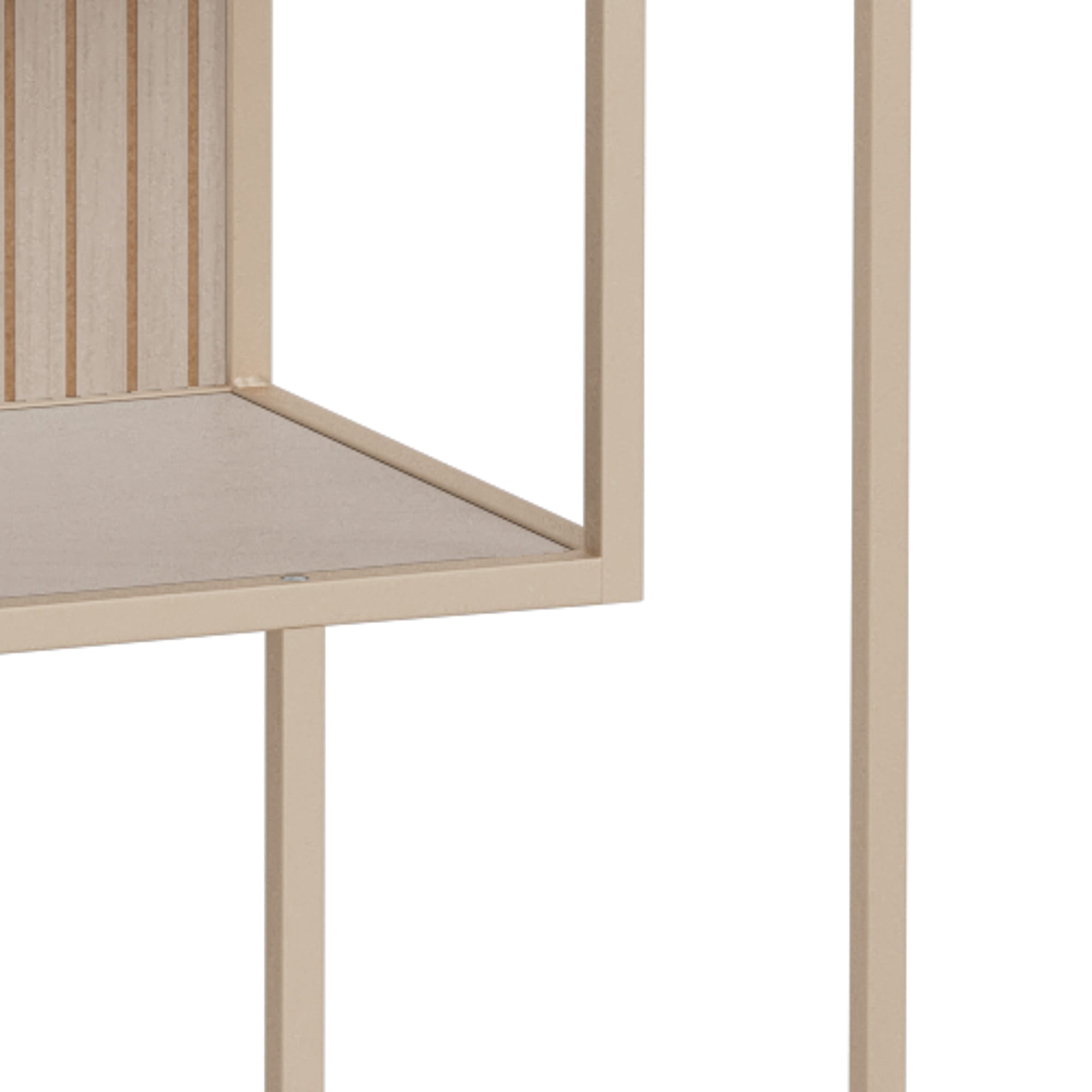 YROX | ספריה ממתכת, עם מדפים פתוחים - KUALA