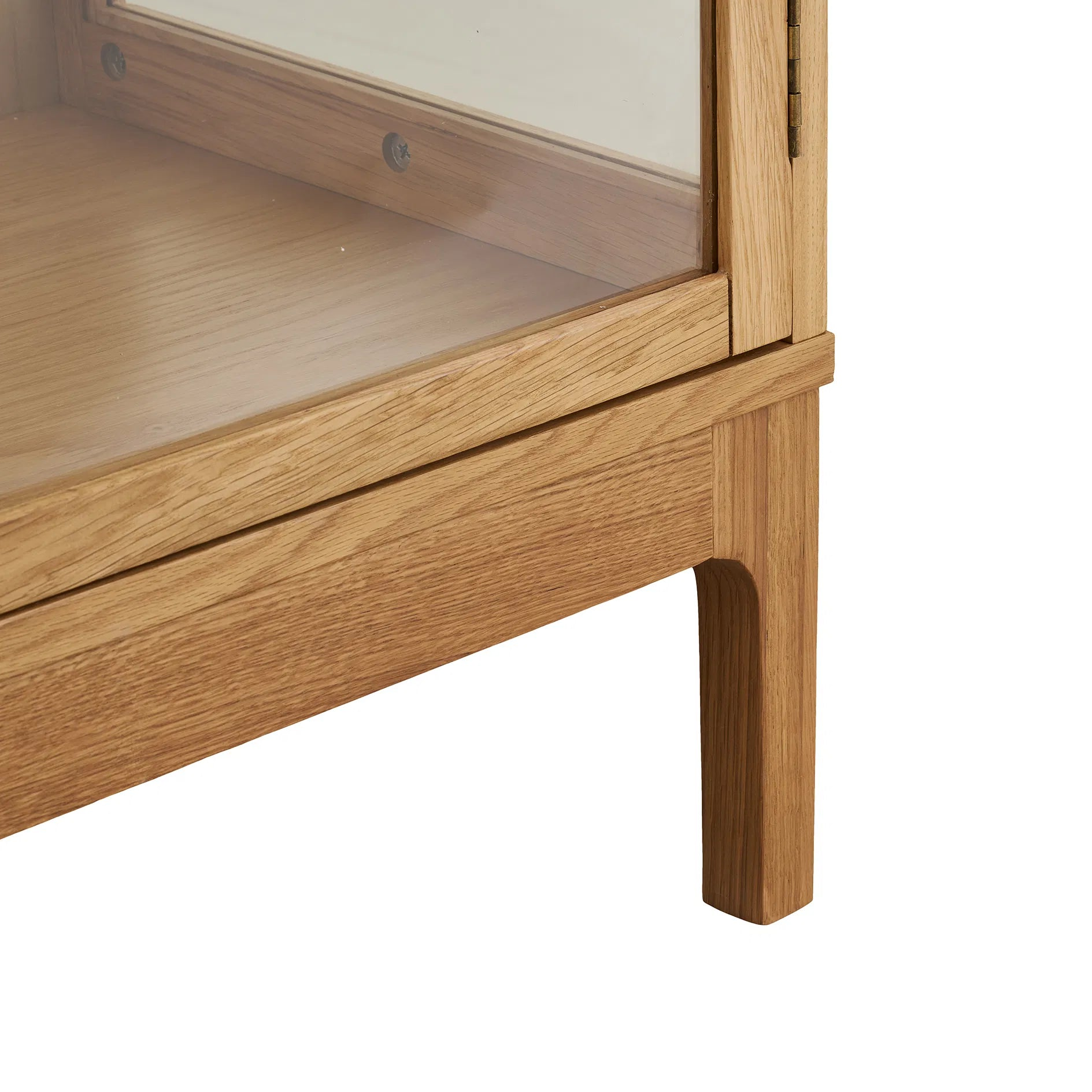 SURI | ספרית מדפים מעץ וזכוכית - KUALA