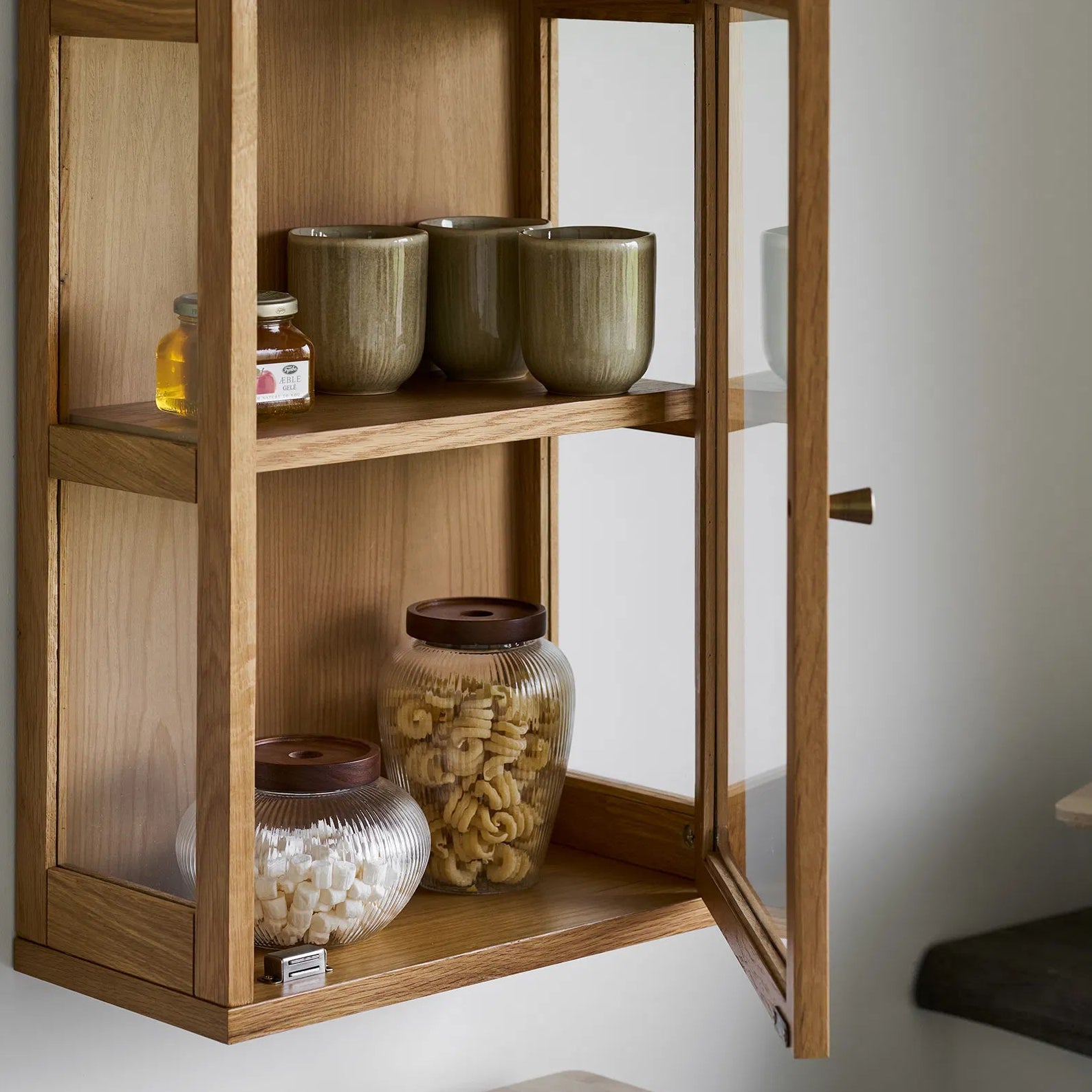 SYVI | יחידת מדפים לתליה מעץ אלון, 20/60 ס"מ - KUALA