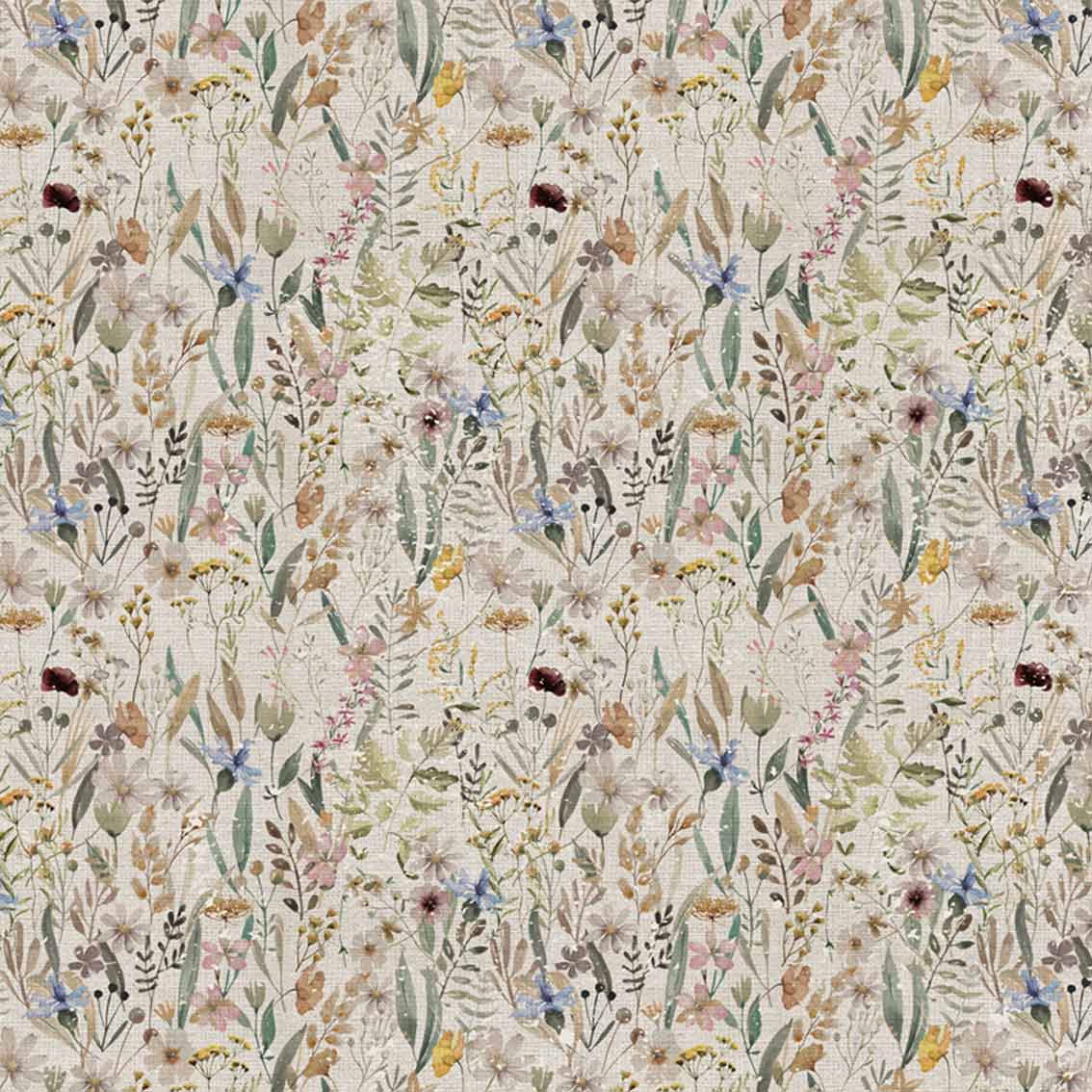 HINE | טפט פרחוני על רקע טקסטורה טבעית