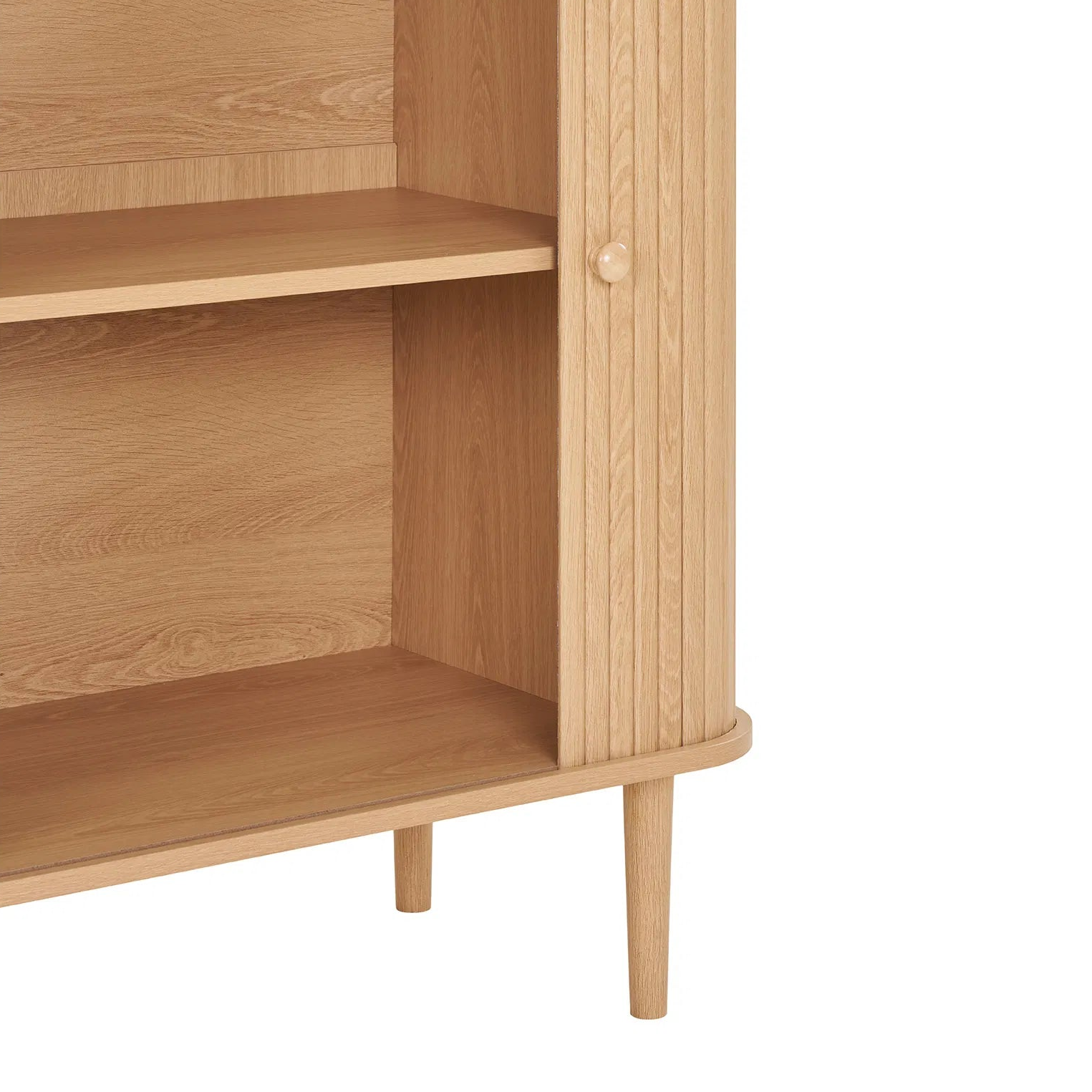 MINIX | שידת אחסון מעץ עם 2 דלתות - KUALA