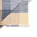 תמונה מזווית מספר 3 של המוצר PELTON | שטיח כותנה בדוגמאת משבצות