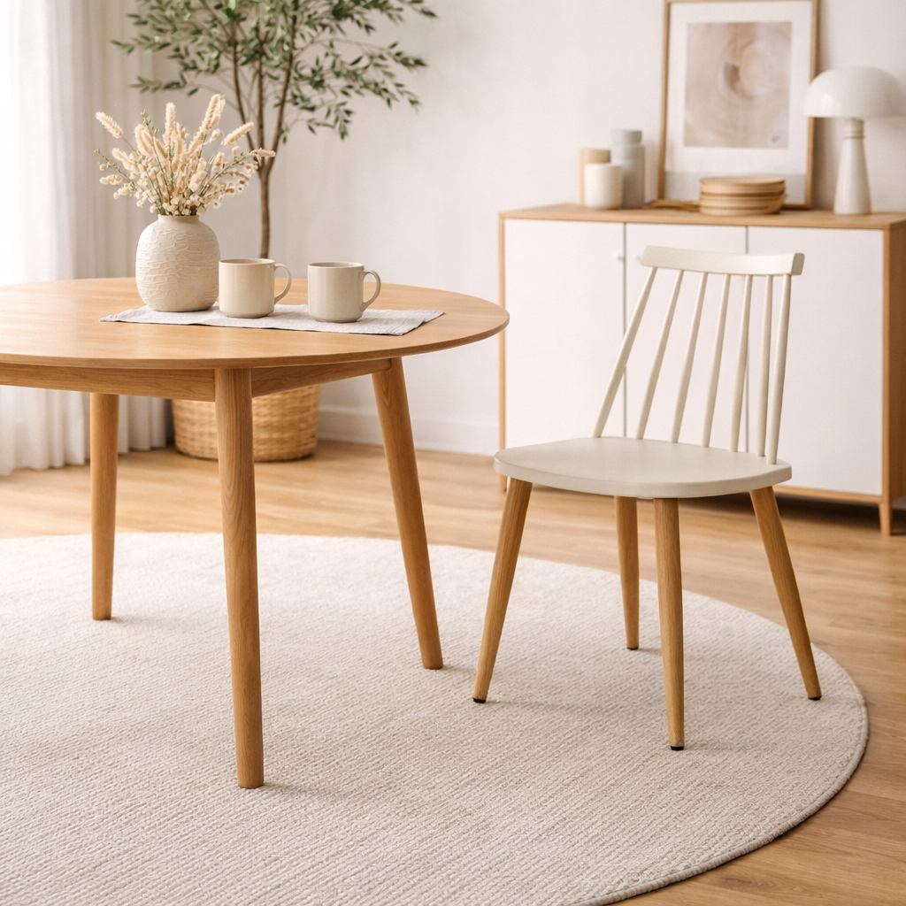 JOYO | כיסא אוכל פולימרי בשילוב רגלי מתכת - KUALA