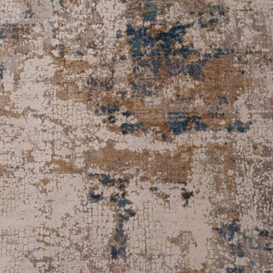 מעבר לעמוד מוצר BERHAN | שטיח מודרני בגווני חום ונגיעות כחול