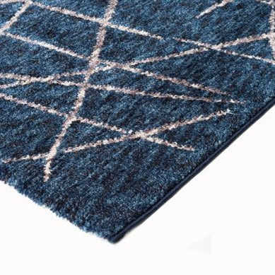 NYONGESSA | שטיח מודרני בגווני כחול