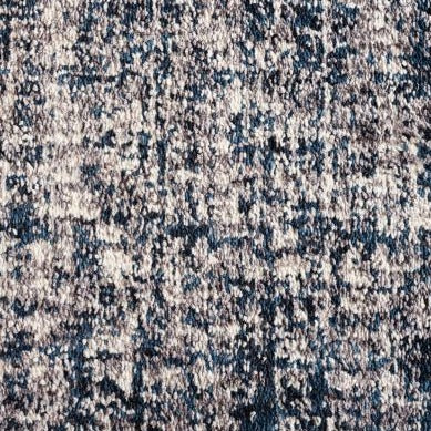 NAZINGA | שטיח מודרני בגווני כחול ושמנת