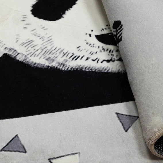 RIYU | שטיח ילדים פנדה עגול