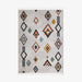 תמונה מזווית מספר 1 של המוצר EVERSON | שטיח מעוינים צבעוני בסגנון בוהו שיק