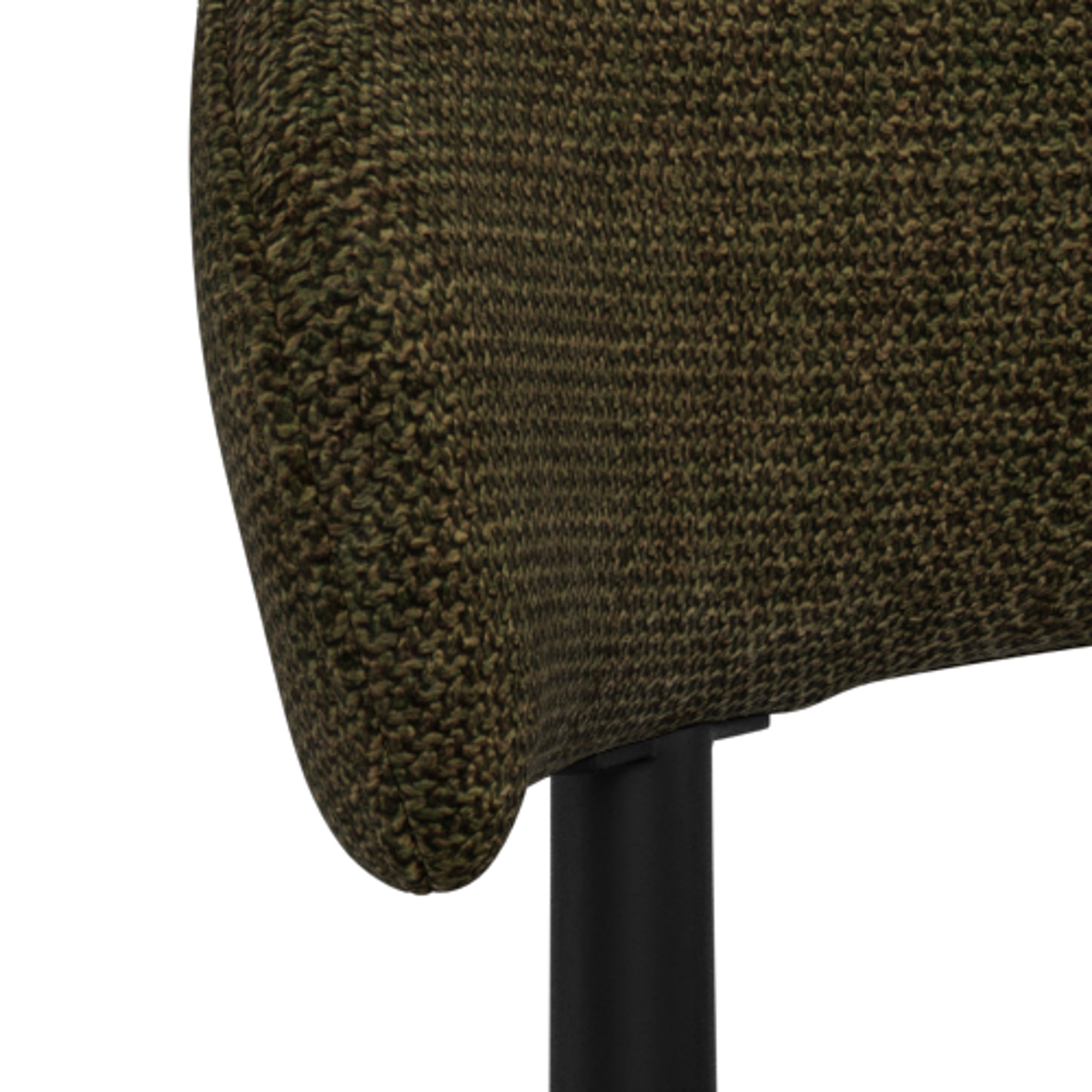 BLADE | כיסא מרופד בבד אריג בשילוב מתכת