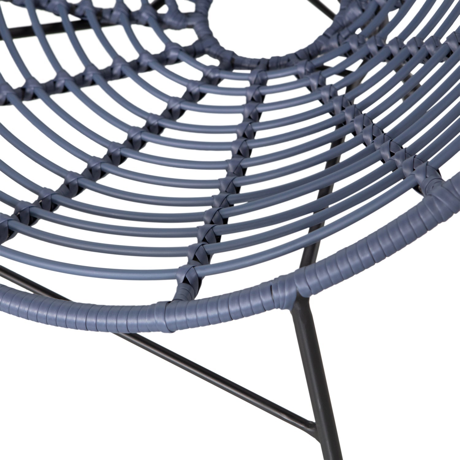NARAS | כורסא עגולה לגינה ממתכת - KUALA