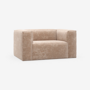 ALFS | כורסא מרופדת בבד שניל, מגיעה בארבעה גוונים