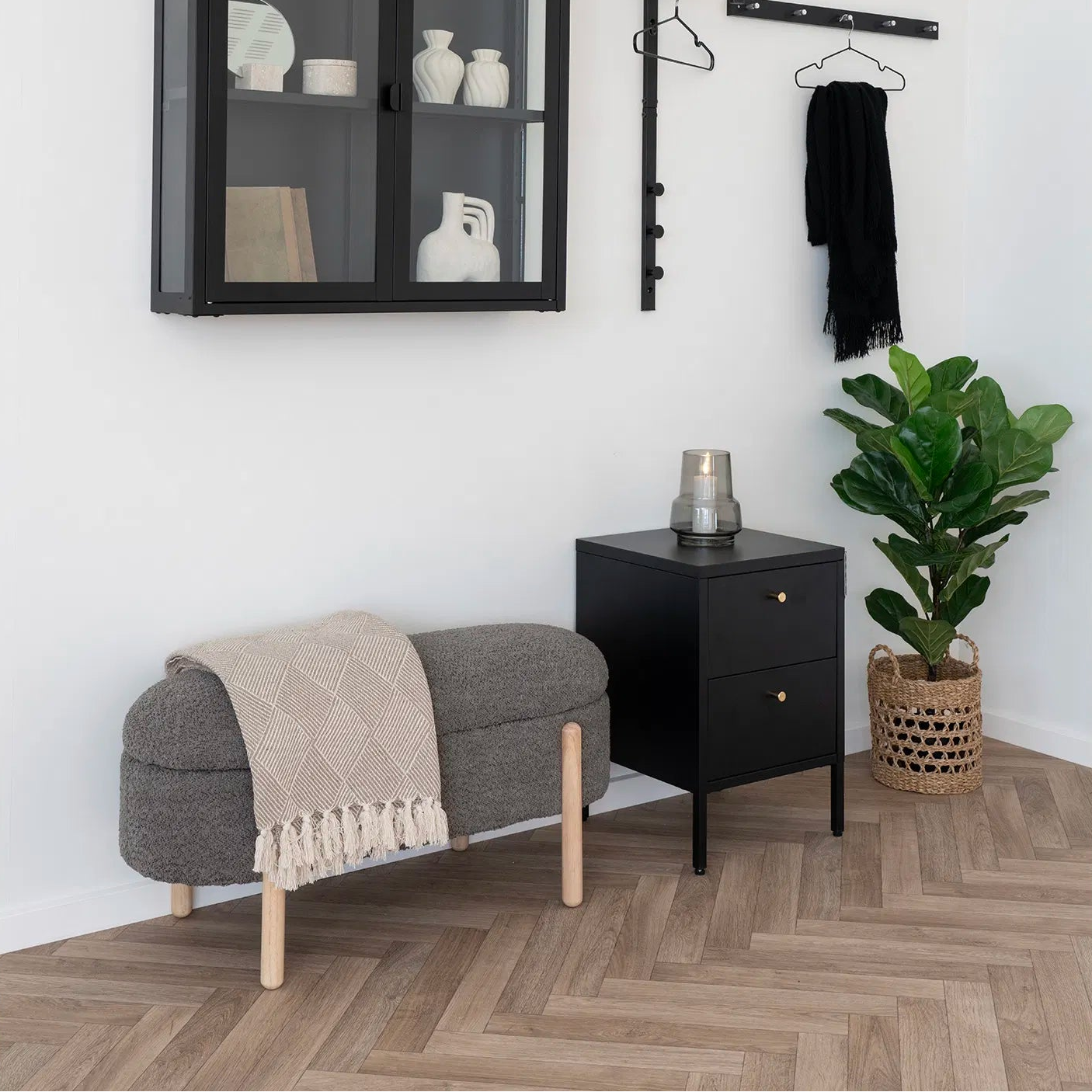 NARA | שמיכה מכותנה ממוחזרת, מגיעה בשני גוונים - KUALA