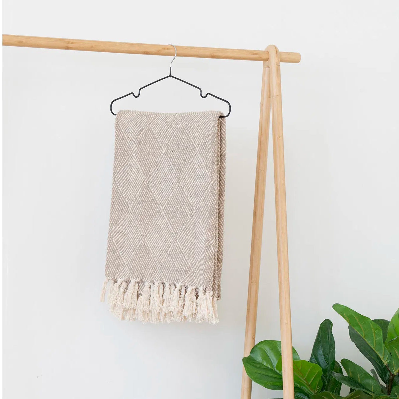 NARA | שמיכה מכותנה ממוחזרת, מגיעה בשני גוונים - KUALA