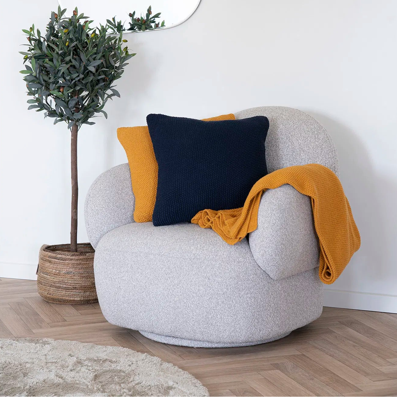 DANO | כרית מכותנה ממוחזרת, מגיעה בשני גוונים - KUALA