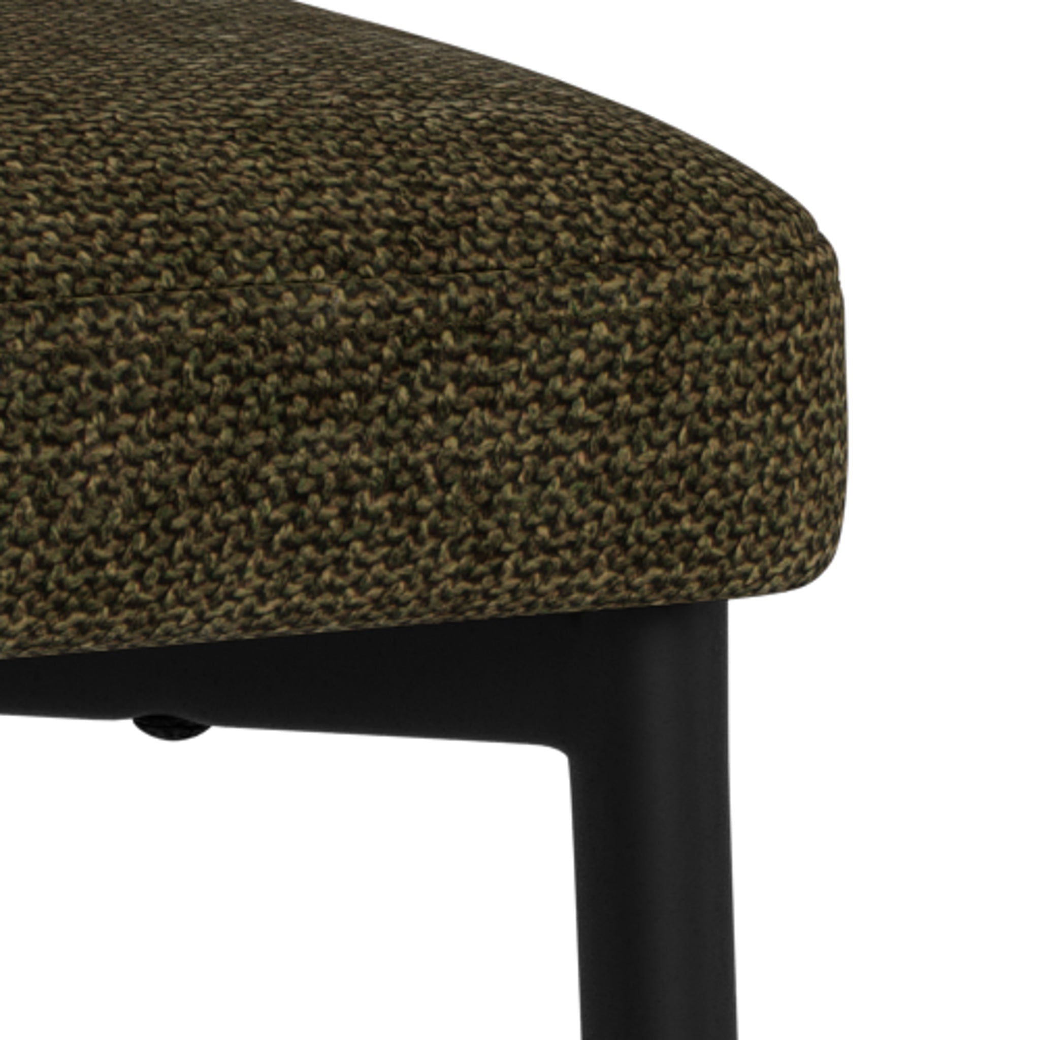 BLADE | כיסא מרופד בבד אריג בשילוב מתכת