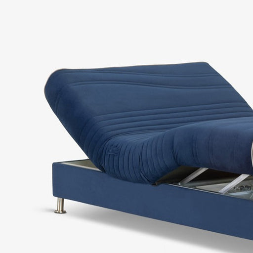 מעבר לעמוד מוצר MON | מיטה וחצי מתכווננת חשמלית ראש ורגליים, בגוון כחול