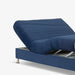 תמונה מזווית מספר 2 של המוצר MON | מיטה וחצי מתכווננת חשמלית ראש ורגליים, בגוון כחול
