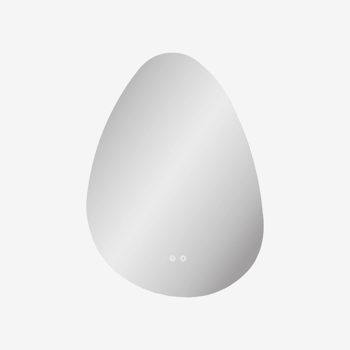 EVAN | מראה אמורפית עם תאורת לד