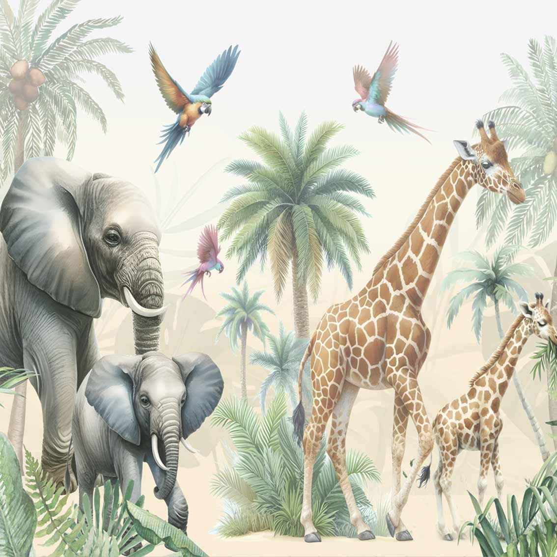 DOPID | טפט חיות ספארי