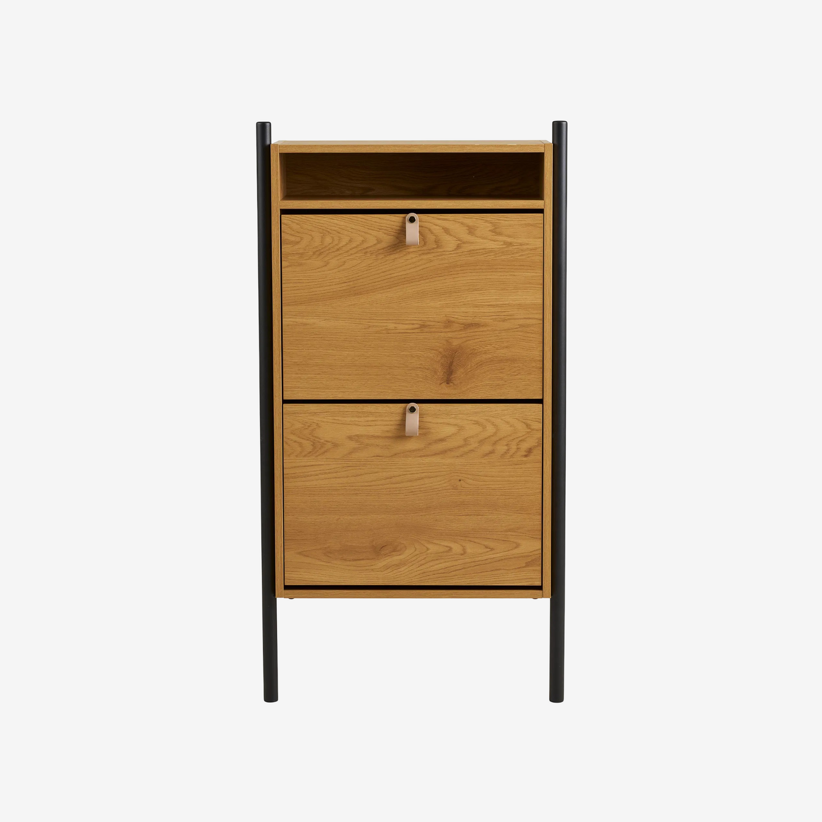 TONO | יחידת אחסון לנעליים ממלמין ומתכת, 62/26 ס"מ