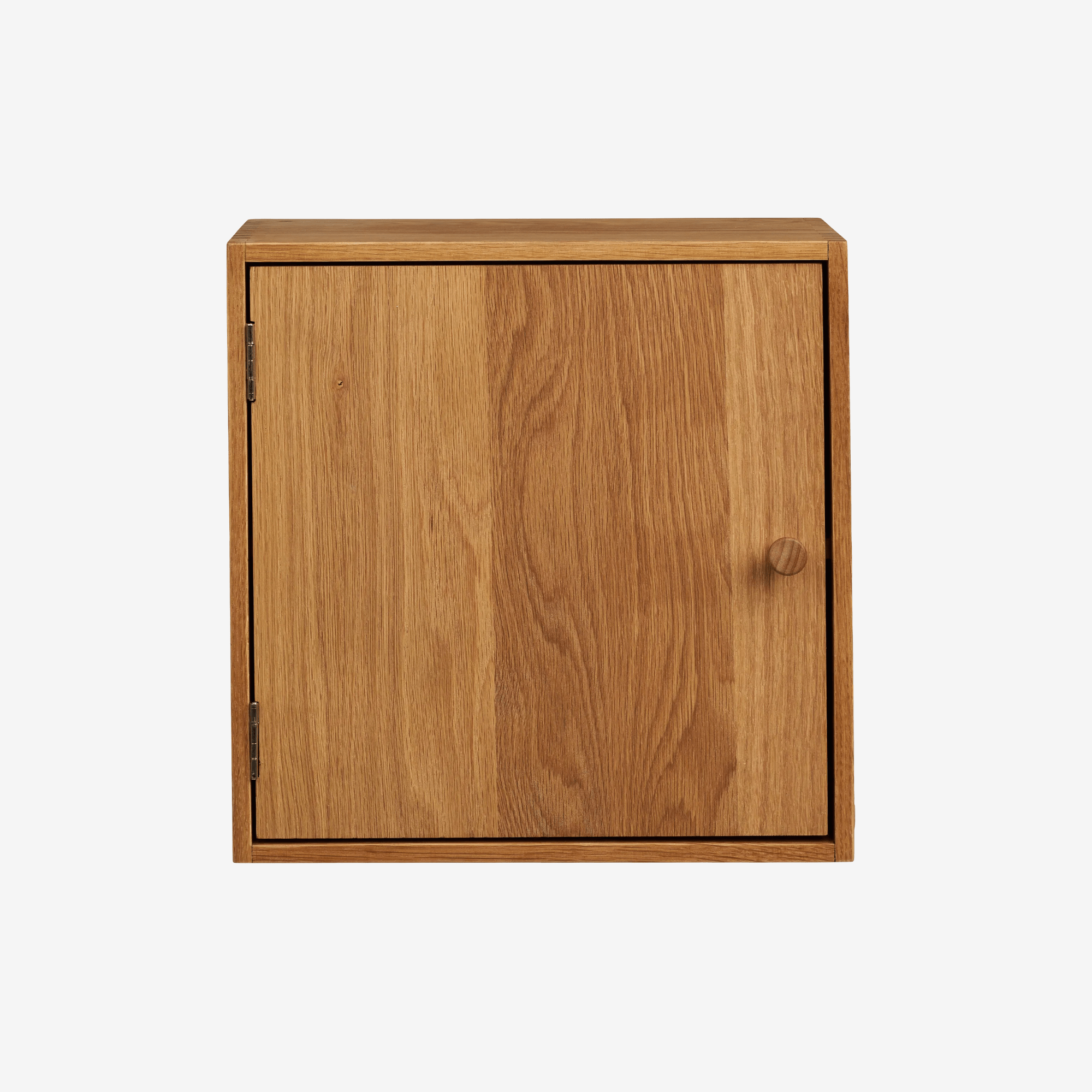 ZULE | יחידת מדפים לתליה מעץ אלון מלא, 30/30 ס"מ - KUALA