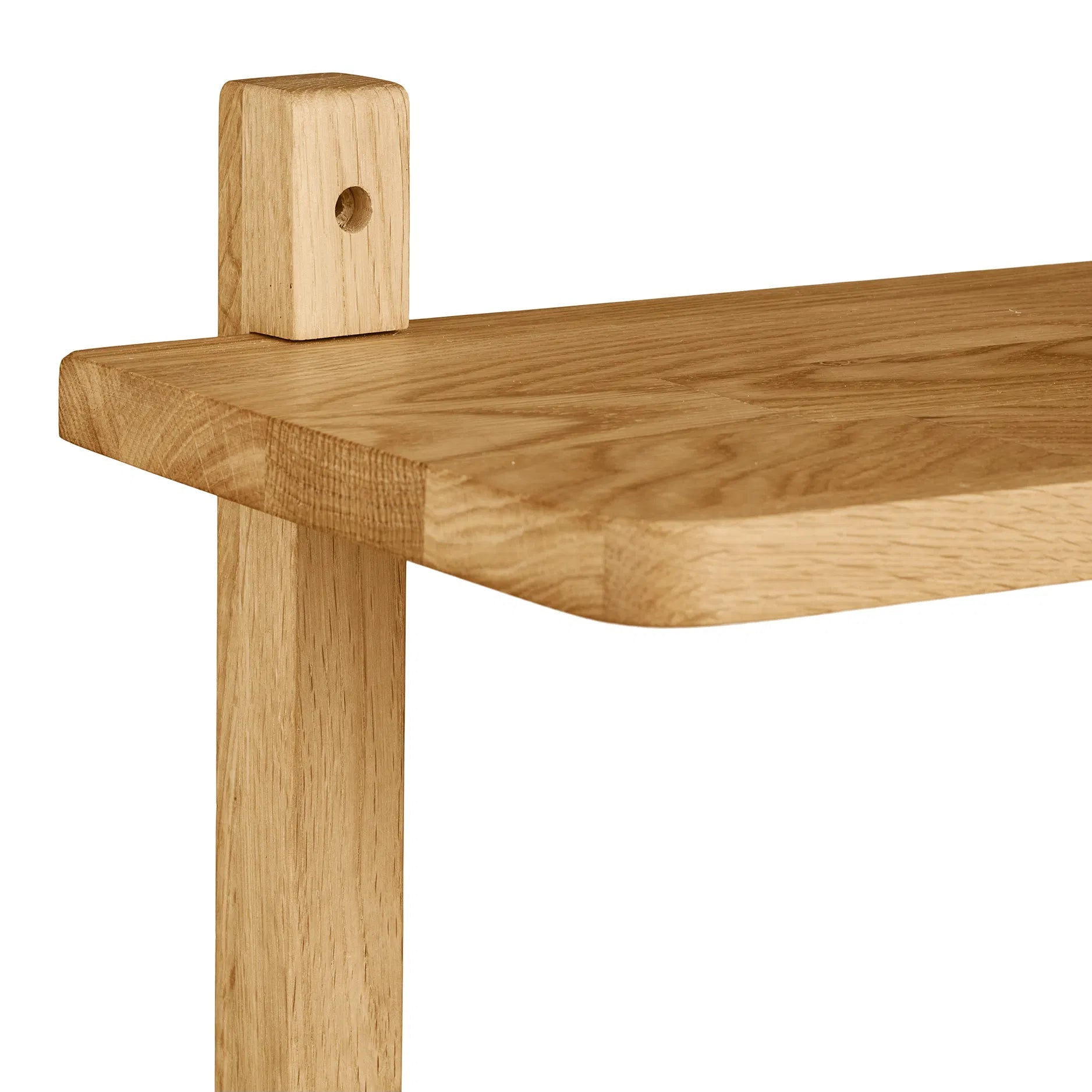 CLAR | יחידת מדפים לתליה מעץ אלון מלא - KUALA