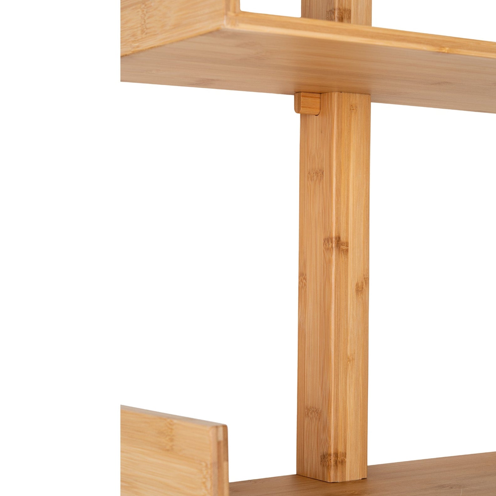 ELMO | מדף קיר 5 קומות מבמבוק