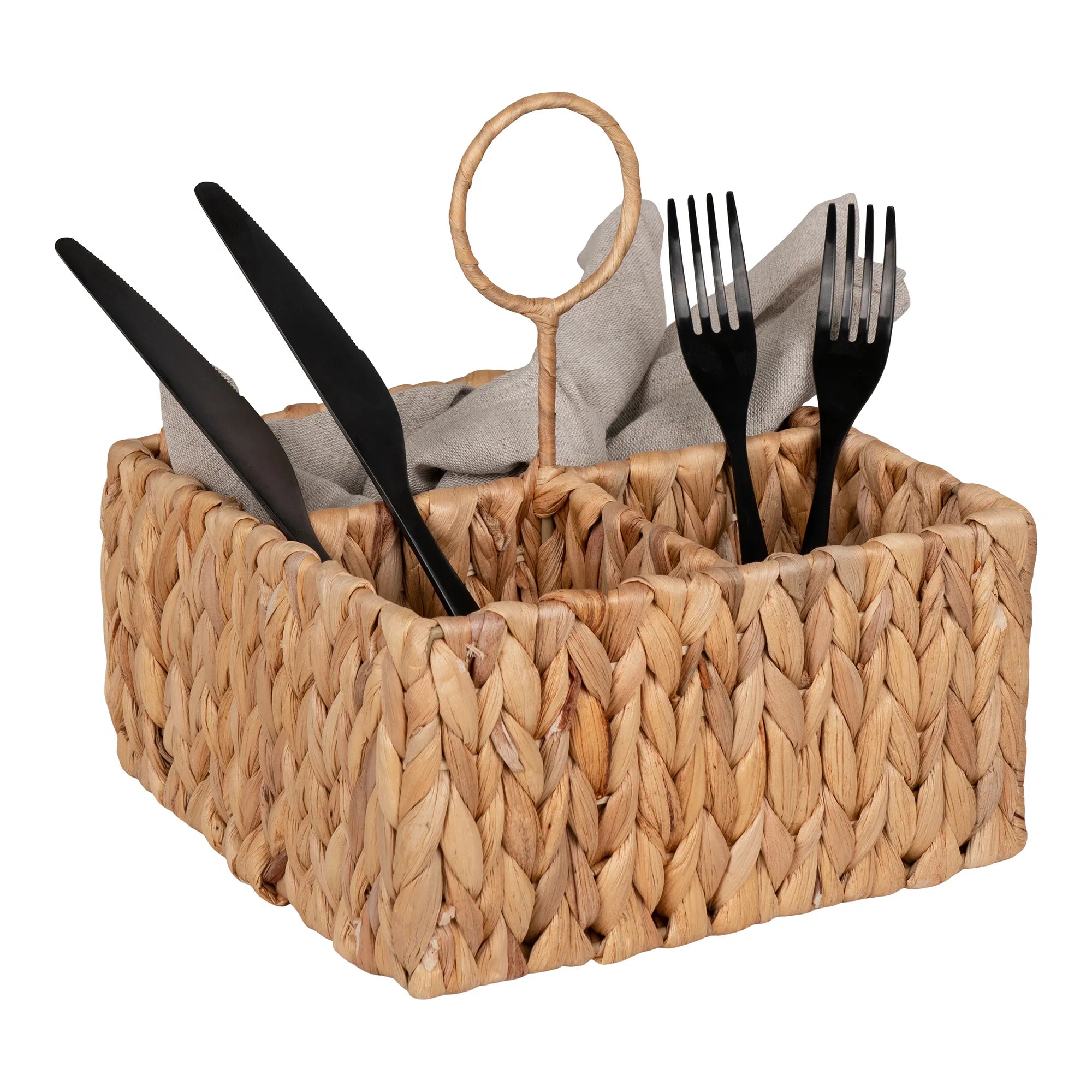 BENA | מעמד לסכו"ם מחולק לתאים בגוון טבעי - KUALA