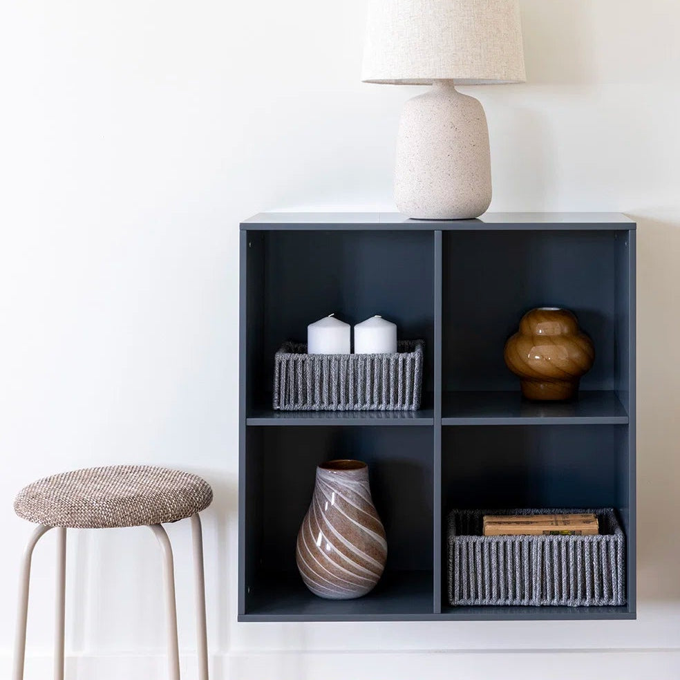 GAVA | סט שלושה סלסלות אחסון בגוון אפור - KUALA