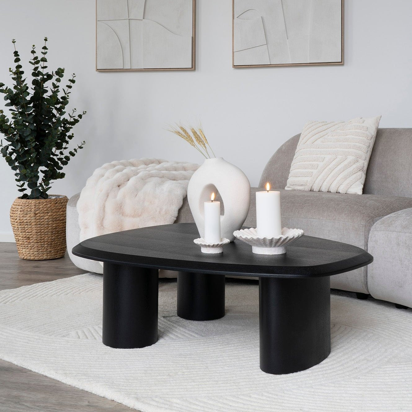 RAYU | אגרטל קרמי בעיצוב אמורפי