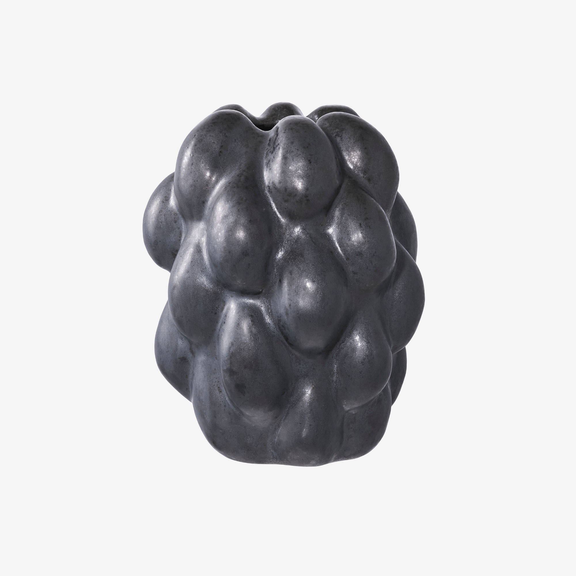 SIQI | אגרטל קרמי מעוצב בגוון שחור