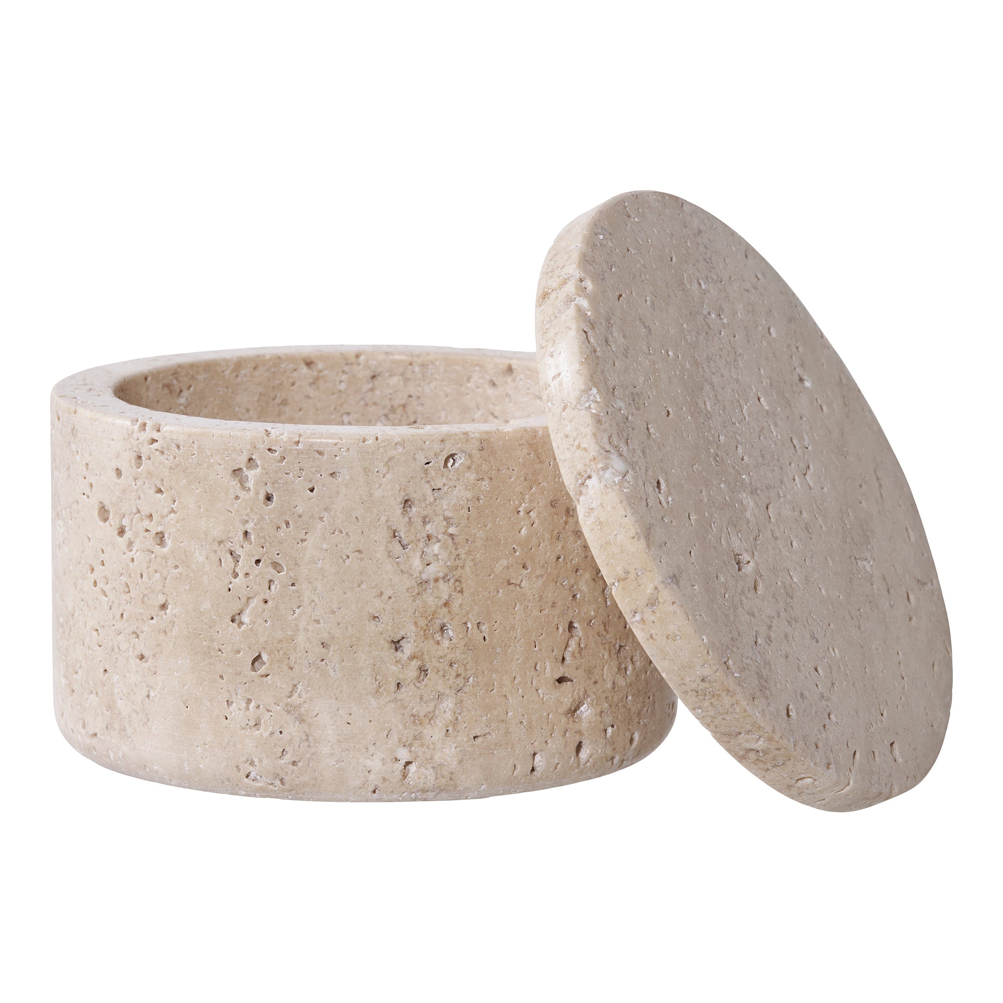 REWIN | קופסת אחסון דקורטיבית מאבן טרוורטין