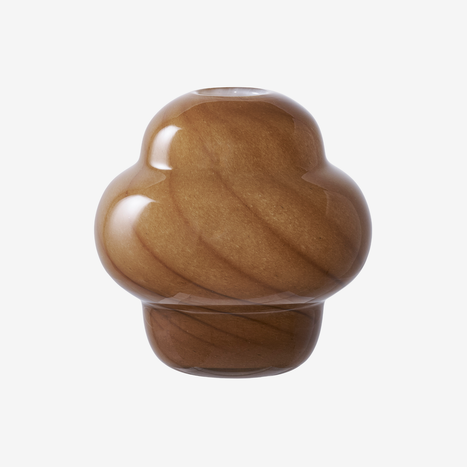 KOTUP | אגרטל זכוכית חומה