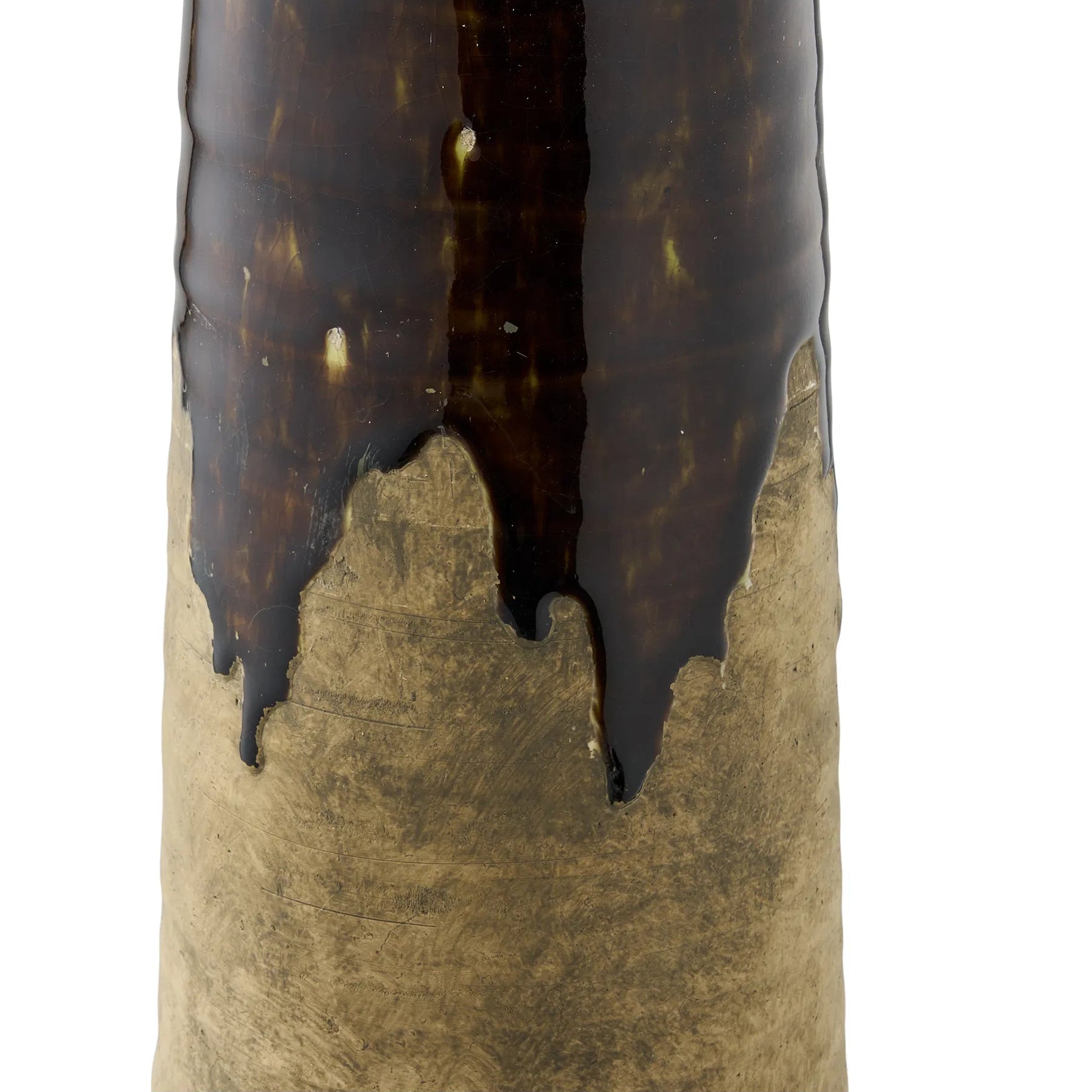 FJIN | אגרטל מקרמיקה בגווני חום - KUALA