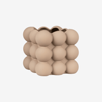 FUYO | עציץ מעוצב מקרמיקה עם תבליטי בועות