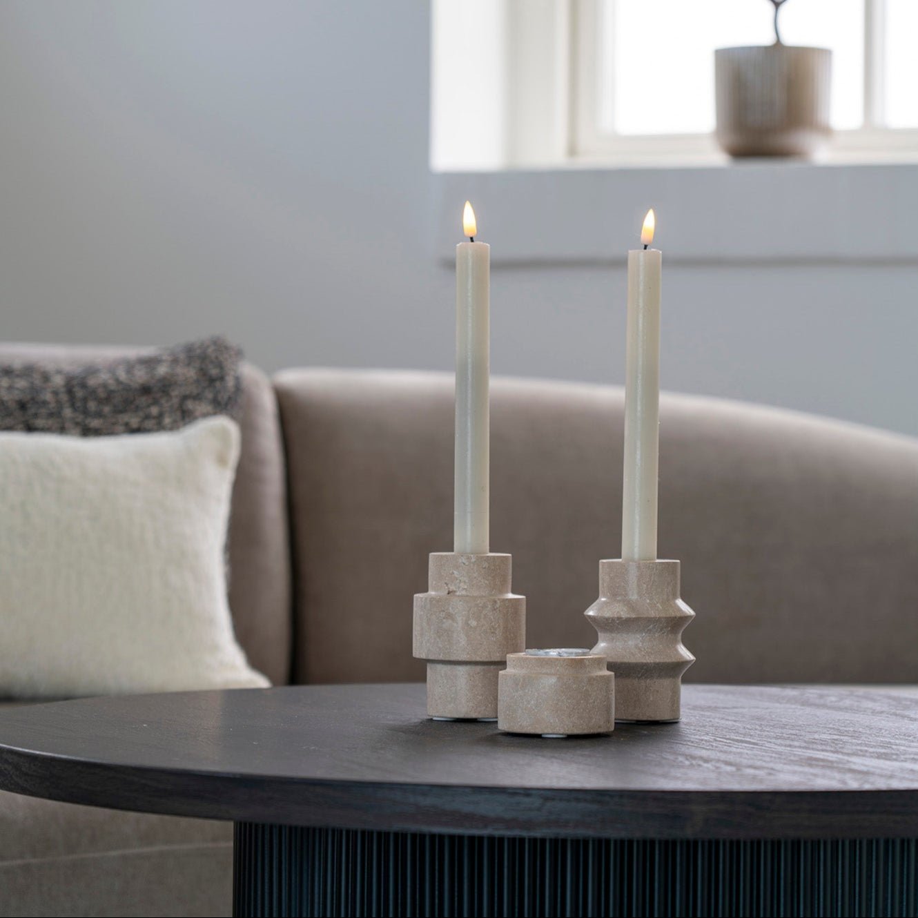 YUZUY | פמוט אבן טבעית בעיצוב מודרני