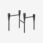 REWOS | פמוט מתכת שחור לארבעה נרות