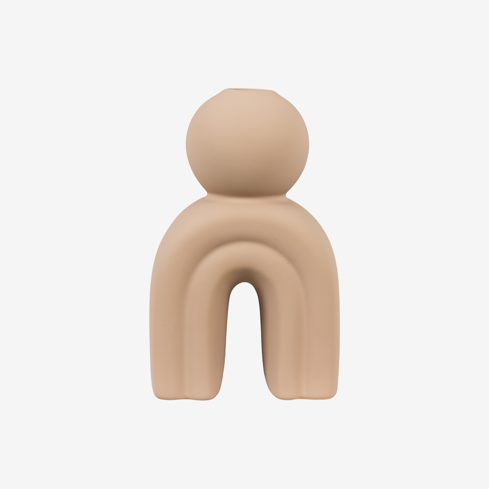 SAFE | פמוט קרמי בעיצוב מודרני בגוון ניוד